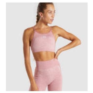 Gymshark seamless pink sport bra